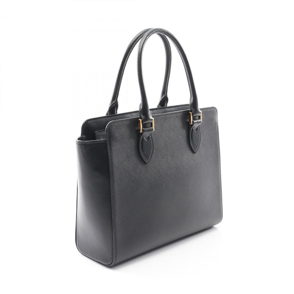 Prada CALF SOFT Black Handbag SAFFIANO Leather